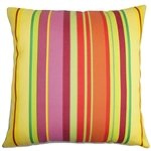 The Pillow Collection Laird Stripes Outdoor Throw Pillow PICO5431